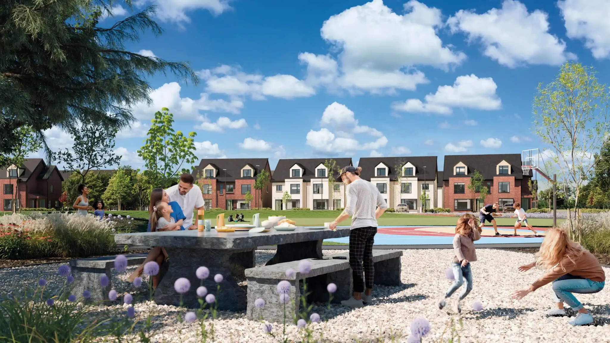 Stonehaven, Nass - Neighbourhood Picnic Area and Ballcourt Stonehaven, Nass - Neighbourhood Picnic Area and Ballcourt