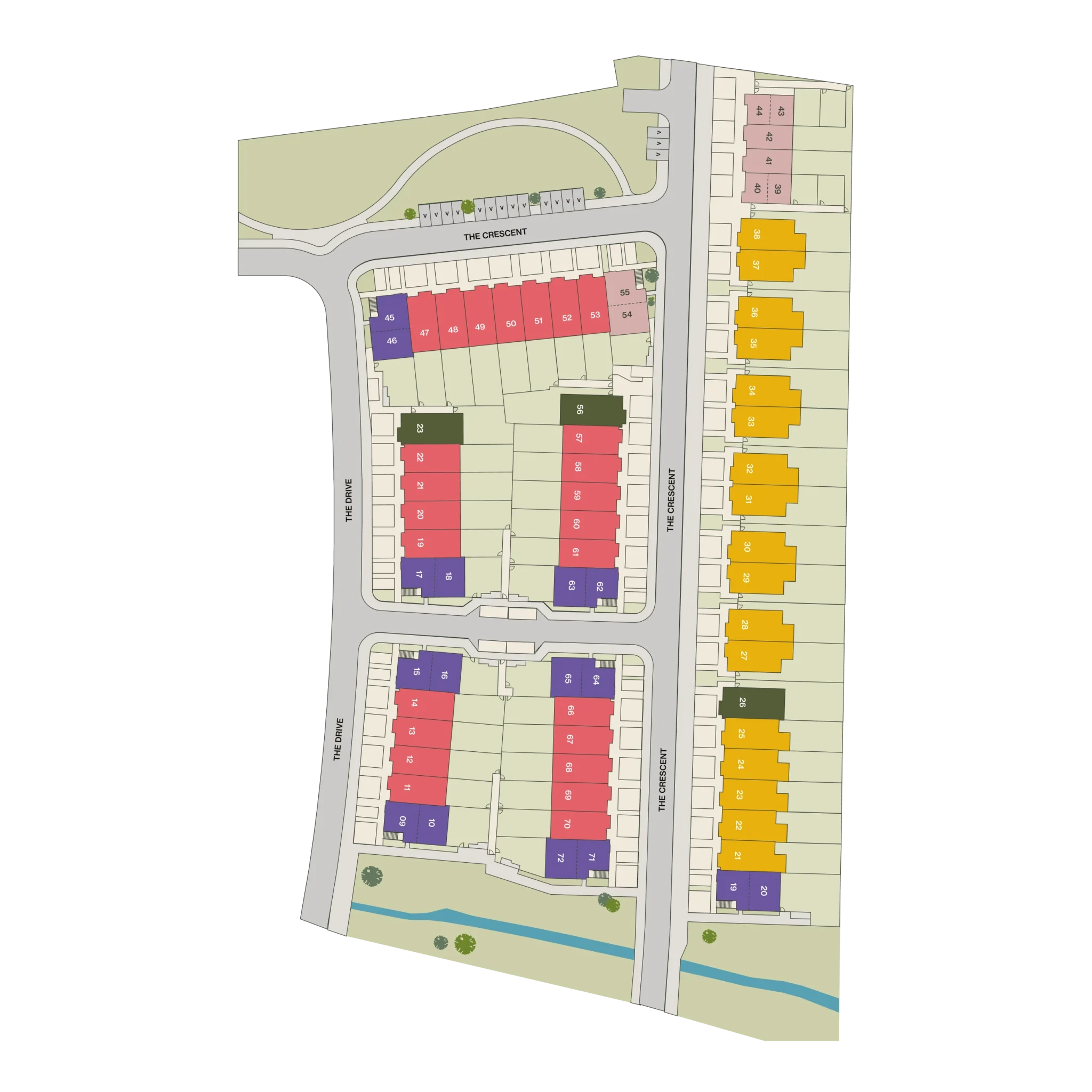 Stonehaven, Naas by Ballymore - Siteplan Stonehaven, Naas by Ballymore - Siteplan