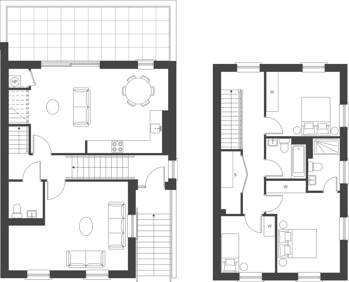 Stonehaven Floorplans - Heather
