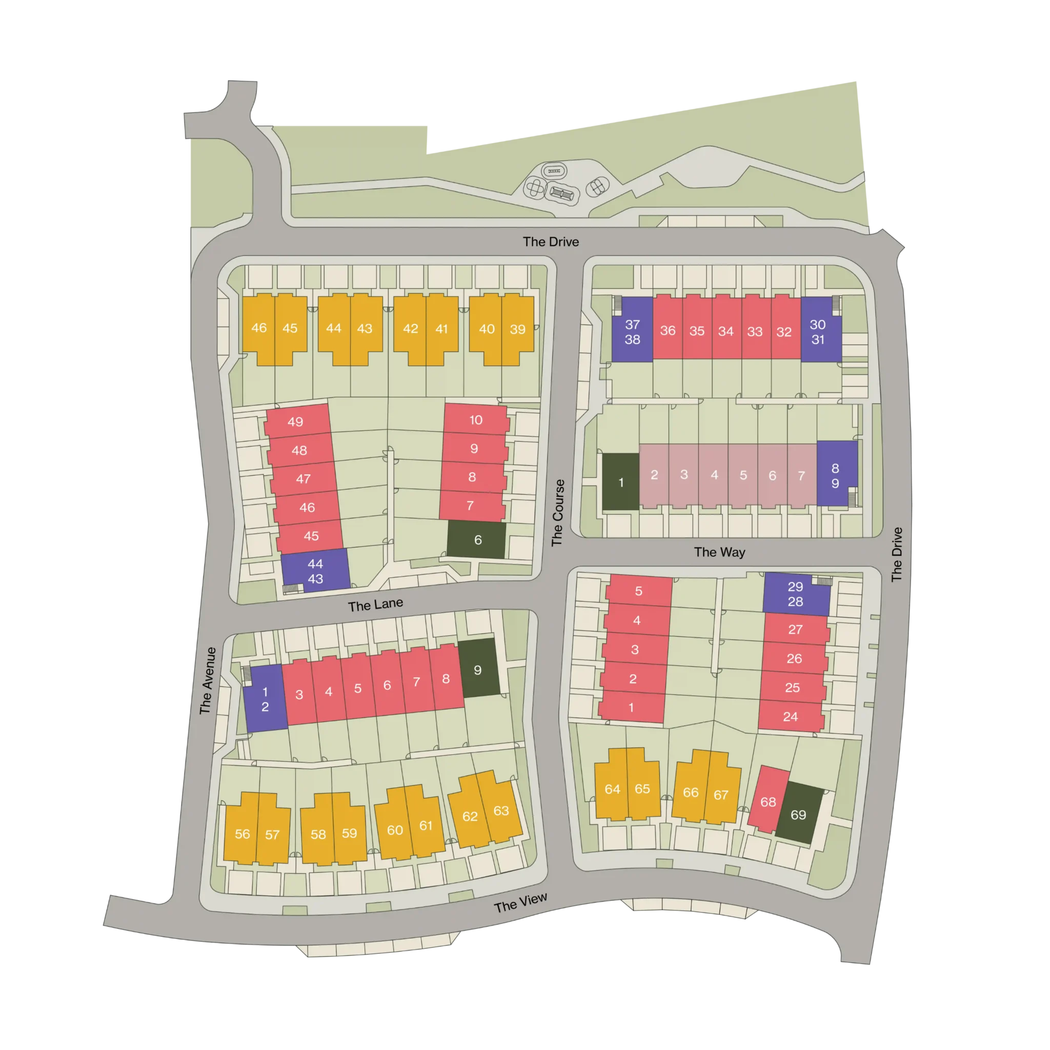 Stonehaven, Naas by Ballymore - Siteplan All